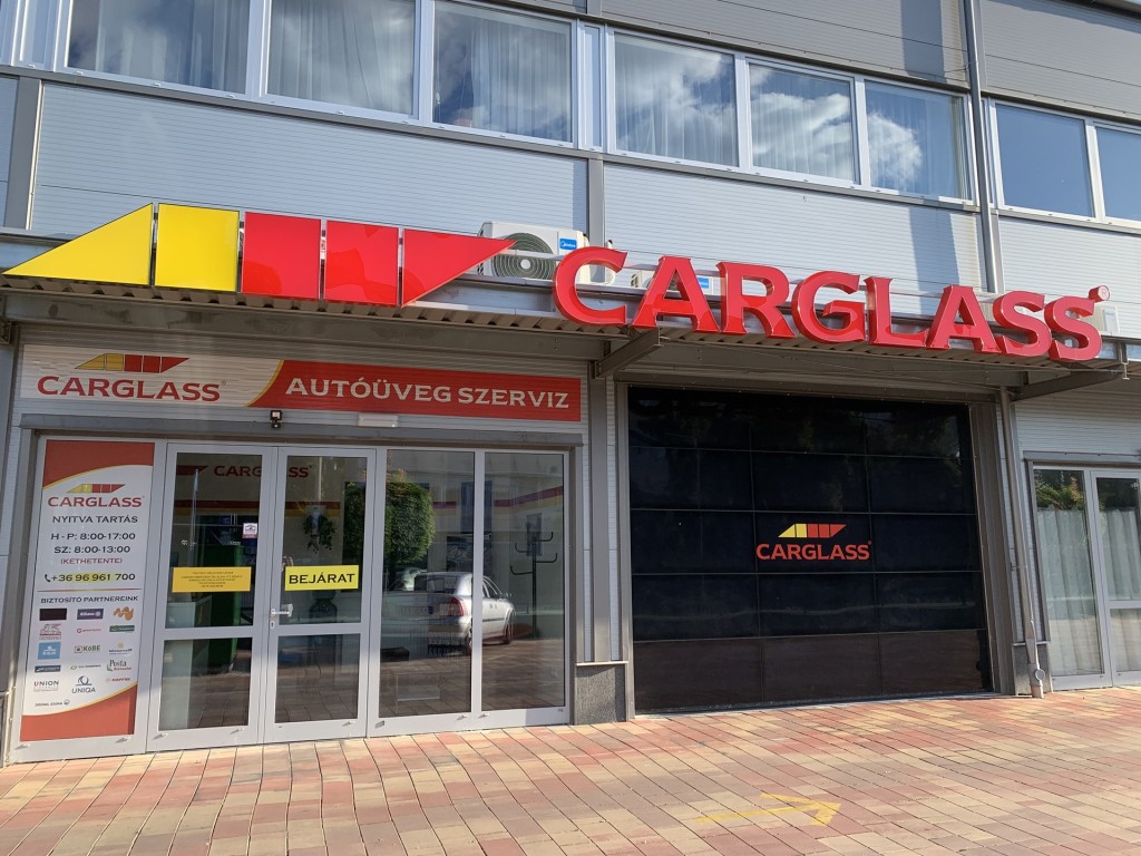 A Carglass magyarországi szervizpontjai